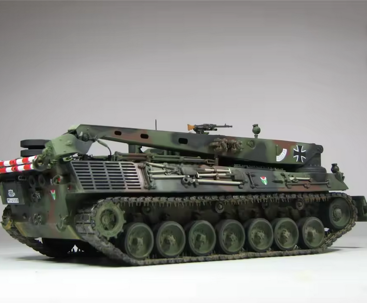 Leopard Panzer Modell 1:35 – Deutsches Militär Blanko Rohmodell AAAA