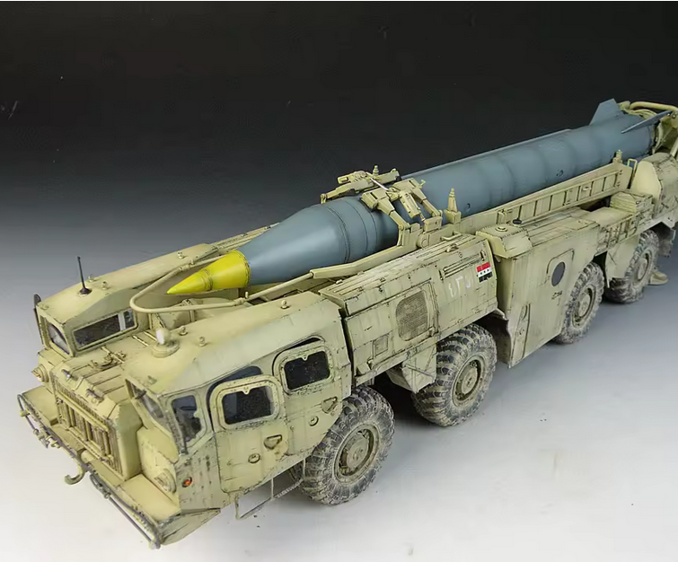 Scud B Raketenstarter Modell 1:35 – Ballistisches Raketensystem Rohmodell AAAA