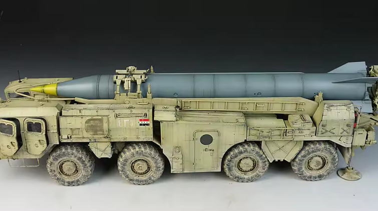 Scud B Raketenstarter Modell 1:35 – Ballistisches Raketensystem Rohmodell AAAA