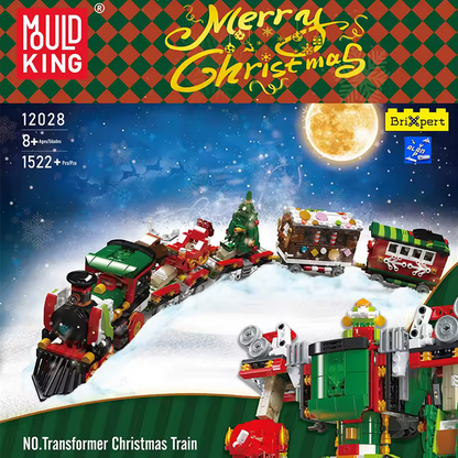 Mould King 12028 "Train Avenger" 2-in-1 Transformer-Weihnachtszug | 1.522 Teile MK
