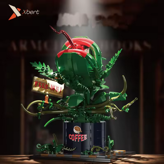Xbert 66120 Kreative Serie Piranha-Pflanze Ornament | 838 Teile Xbert