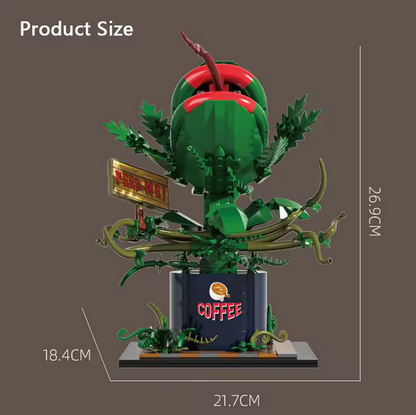 Xbert 66120 Kreative Serie Piranha-Pflanze Ornament | 838 Teile Xbert