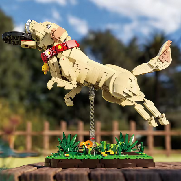 Xbert 66060 Kreative Serie Labrador Retriever Ornament | 1.257 Teile Xbert