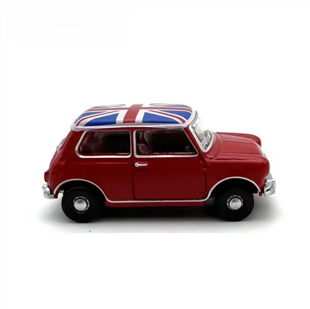 Austin Mini Modell 1:76 – Klassisches Deko Sammlermodell AAAA