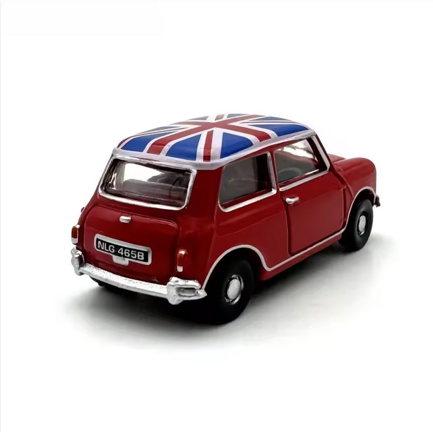Austin Mini Modell 1:76 – Klassisches Deko Sammlermodell AAAA