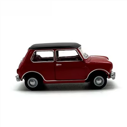 Austin Cooper Modell 1:76 – Klassisches Mini Deko Auto mit schwarzem Dach AAAA