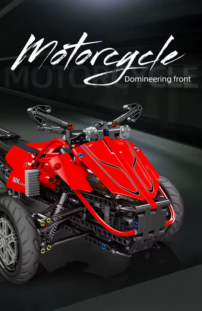 Mould King 23010 Technisches Offroad-Motorrad ferngesteuert | 853 Teile MK