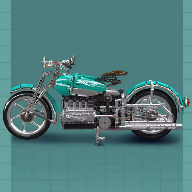 Mould King 23004 American Cruiser Motorrad Modellbau-Set | 1.971 Teile MK