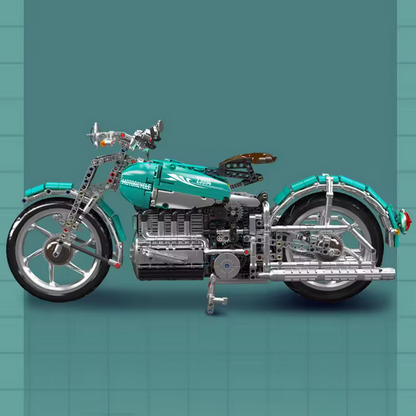 Mould King 23004 American Cruiser Motorrad Modellbau-Set | 1.971 Teile MK
