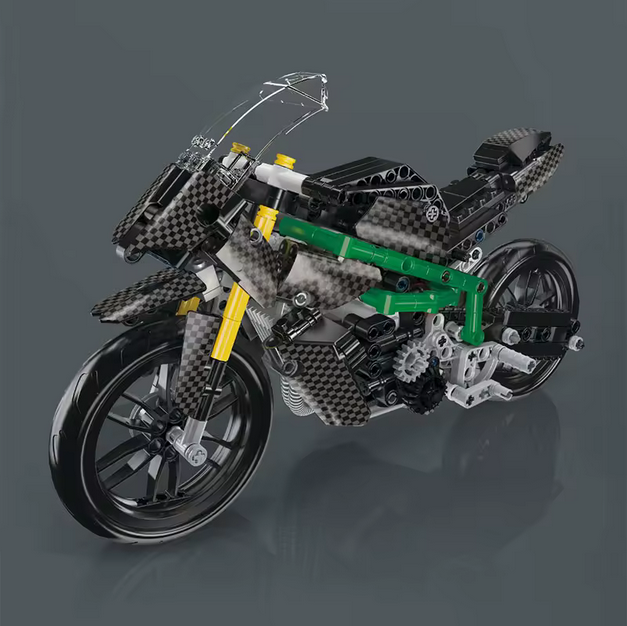 Mould King 23002 HZ-R Superbike Motorrad Modellbausatz | 656 Teile MK