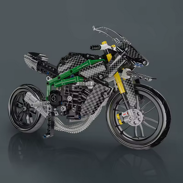 Mould King 23002 HZ-R Superbike Motorrad Modellbausatz | 656 Teile MK