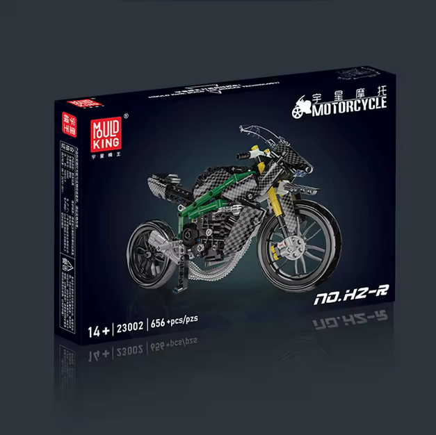 Mould King 23002 HZ-R Superbike Motorrad Modellbausatz | 656 Teile MK