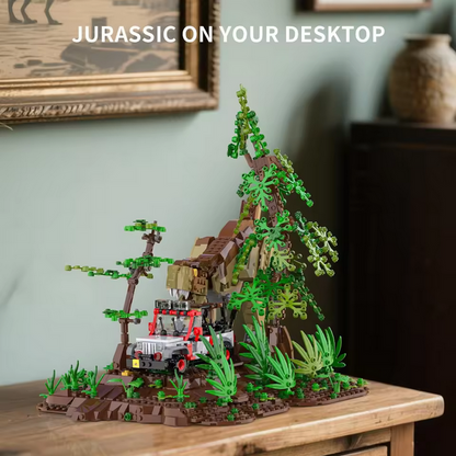 Xbert 66124 Kreative Serie T-Rex Dinosaurier Ornament | 1.555 Teile Xbert