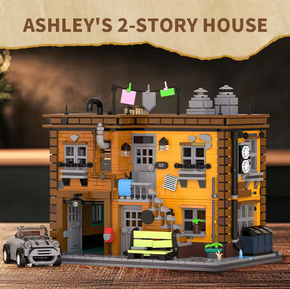 Xbert 66056 Kreative Serie Ashley's 2-stöckiges Haus Ornament | 2.284 Teile Xbert