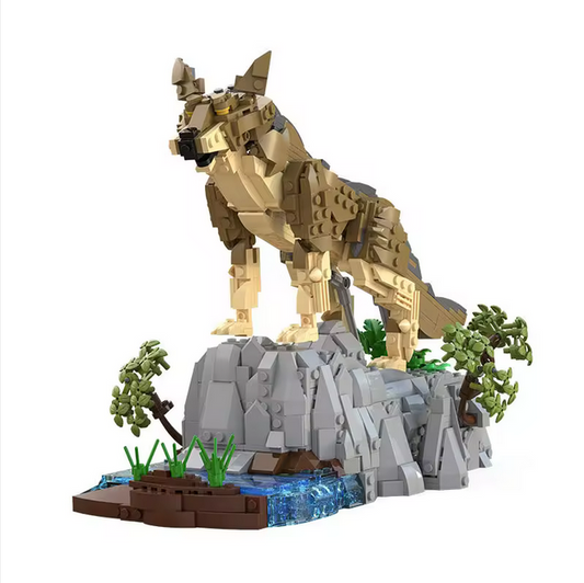 Xbert 66131 Wolf Wildtier Ornament | 1.192 Teile Xbert
