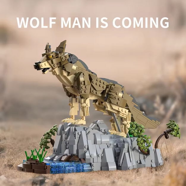 Xbert 66131 Wolf Wildtier Ornament | 1.192 Teile Xbert