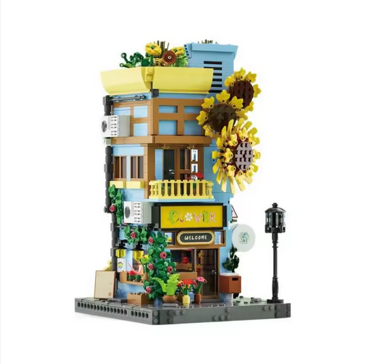 Xbert 66119 1580 Teile Sunflower House Sonnenblumenhaus Modular Building Xbert
