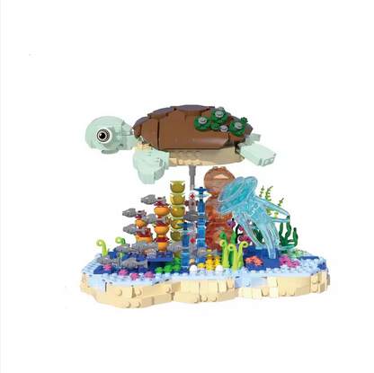 Xbert 66099 Kreative Serie Meeresschildkröte Ornament | 1.091 Teile Xbert