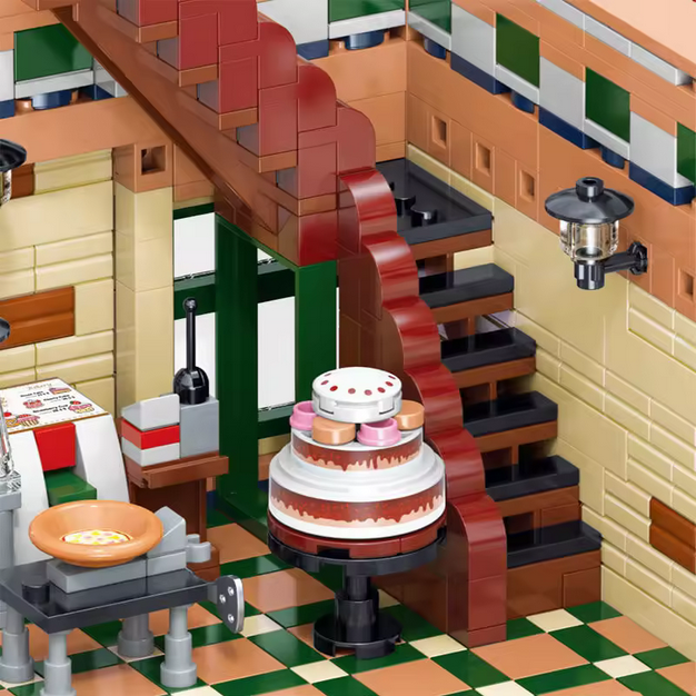 BAKA 33202 Architectural Serie Donut Dessert Workshop | 3.945 Teile BAKA
