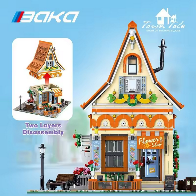 BAKA 33206 Florist Magic Flower Workshop | 2.445 Teile BAKA