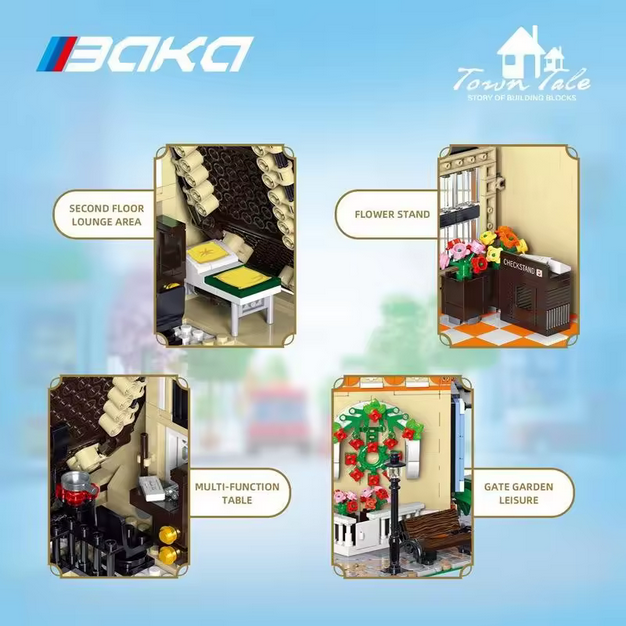 BAKA 33206 Florist Magic Flower Workshop | 2.445 Teile BAKA