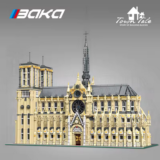BAKA 33213 Notre-Dame de Paris Architektur Modell | 8.225 Teile BAKA