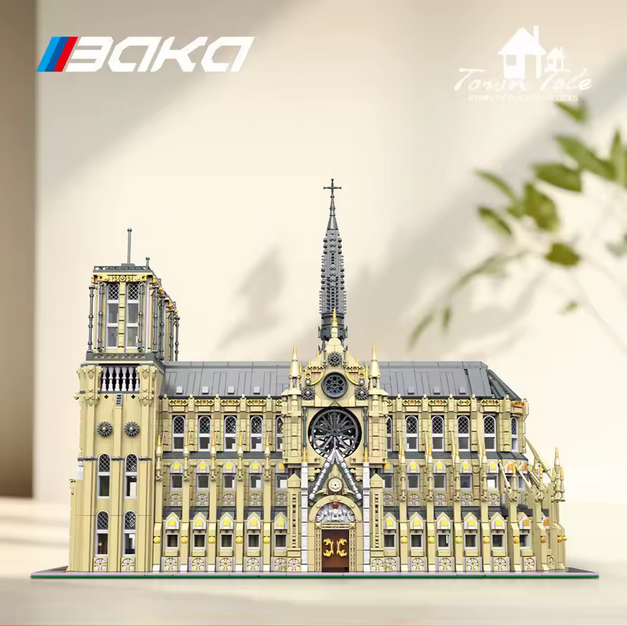 BAKA 33213 Notre-Dame de Paris Architektur Modell | 8.225 Teile BAKA