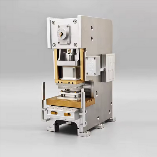 Mini Stanz- & Prägemaschinen Modell – Vollmetall DIY Mechanisches Technikmodell