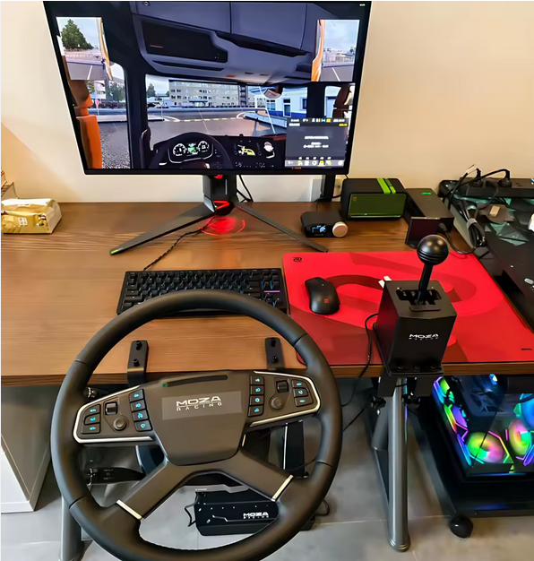 TSW LKW-Lenkrad für Rennsimulator – Truck Simulator Steering Wheel