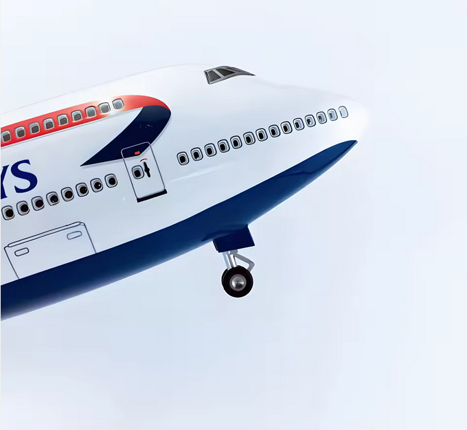 British Airways Boeing 747-400 Modell 1:150 – 47 cm Airline Sammlerflugzeug