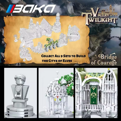 BAKA 33240 The Twilight Valley - Bridge of Courage | 3.035 Teile