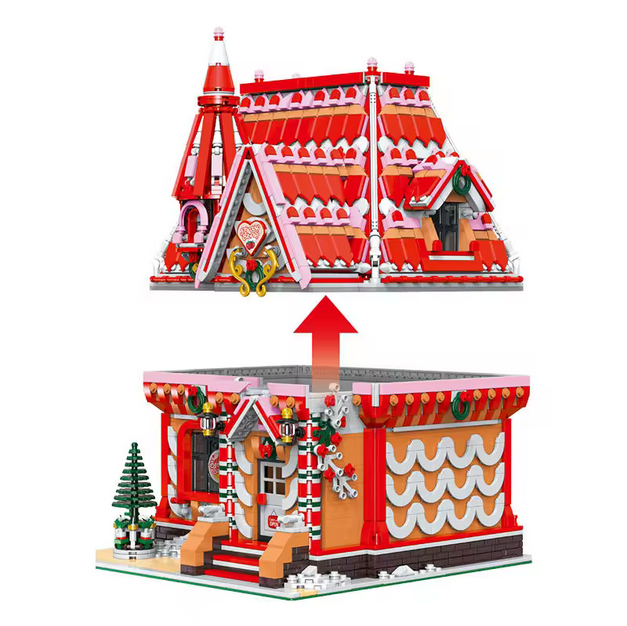 BAKA 33204 Architectural Serie Strawberry Ice Workshop | 3.945 Teile