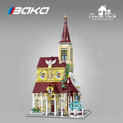 BAKA 33203 Architectural Serie Rose Kloster | 2.960 Teile