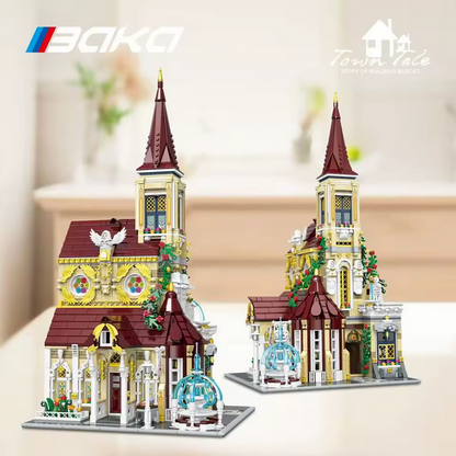BAKA 33203 Architectural Serie Rose Kloster | 2.960 Teile
