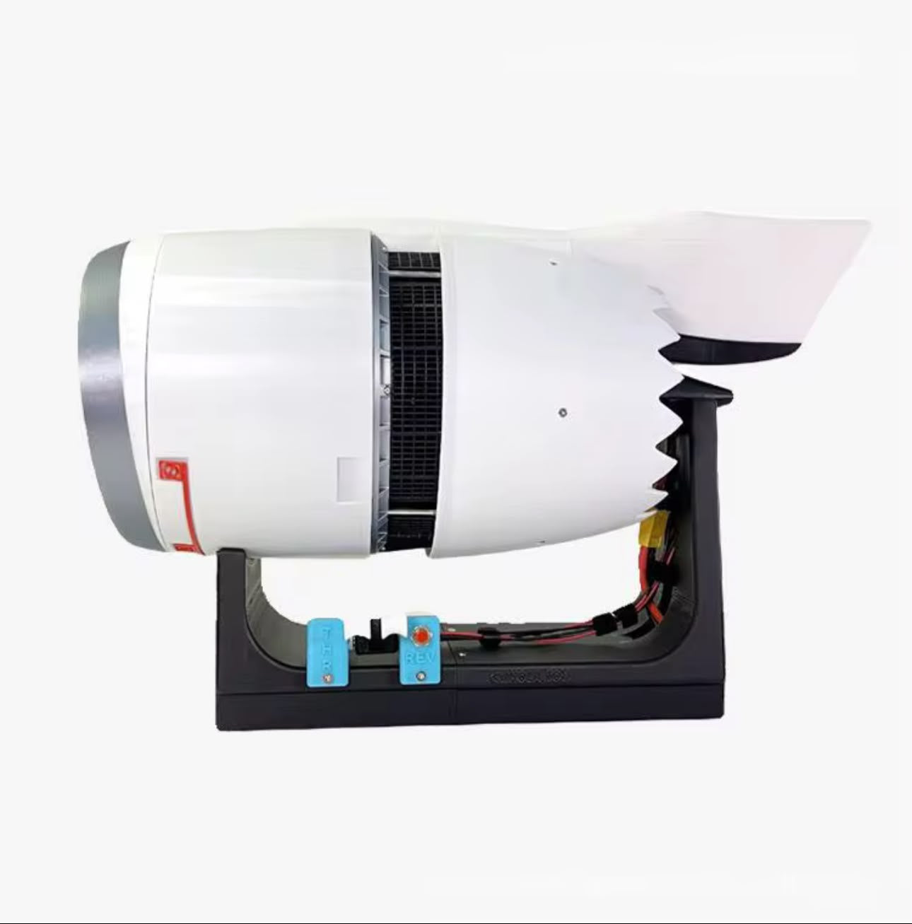 TR900 Turbofan Flugzeugtriebwerk – 3D-gedrucktes Schreibtischmodell (42 × 23 × 18 cm)