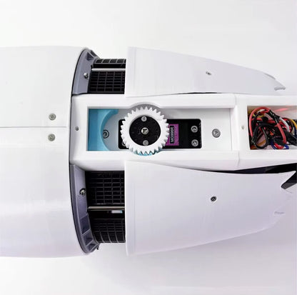 TR900 Turbofan Flugzeugtriebwerk – 3D-gedrucktes Schreibtischmodell (42 × 23 × 18 cm)