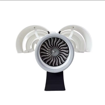 TR900 Kleines Turbofan Flugzeugtriebwerk – 3D-gedrucktes Schreibtischmodell (35 × 20 × 11 cm)