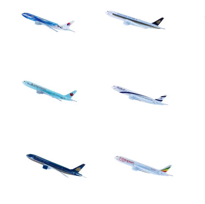 Boeing 777-200 Flugzeugmodell 1:400 – Dekoratives Sammlermodell (16 cm)