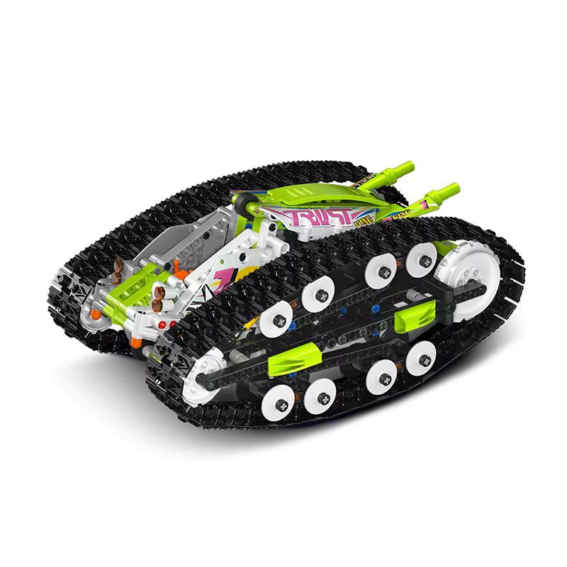 Mould King 13153 App-gesteuerter Tracked Racer – RC Kettenfahrzeug (836 Teile) MK
