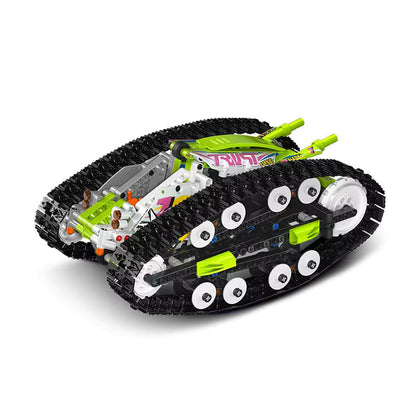 Mould King 13153 App-gesteuerter Tracked Racer – RC Kettenfahrzeug (836 Teile) MK