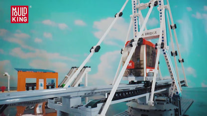 Mould King 16052 Motorisierte Monorail Einschienenbahn – 1.488 Teile
