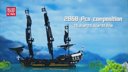Mould King 13199 Schwarzes Piratenschiff – 3.180 Teile