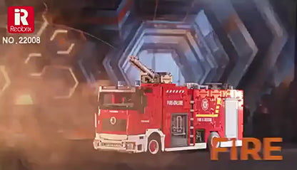 Reobrix 22008 RC Schwerlast-Feuerwehrfahrzeug Technik-Serie ferngesteuert | 2.692 Teile