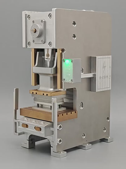 Mini Stanz- & Prägemaschinen Modell – Vollmetall DIY Mechanisches Technikmodell
