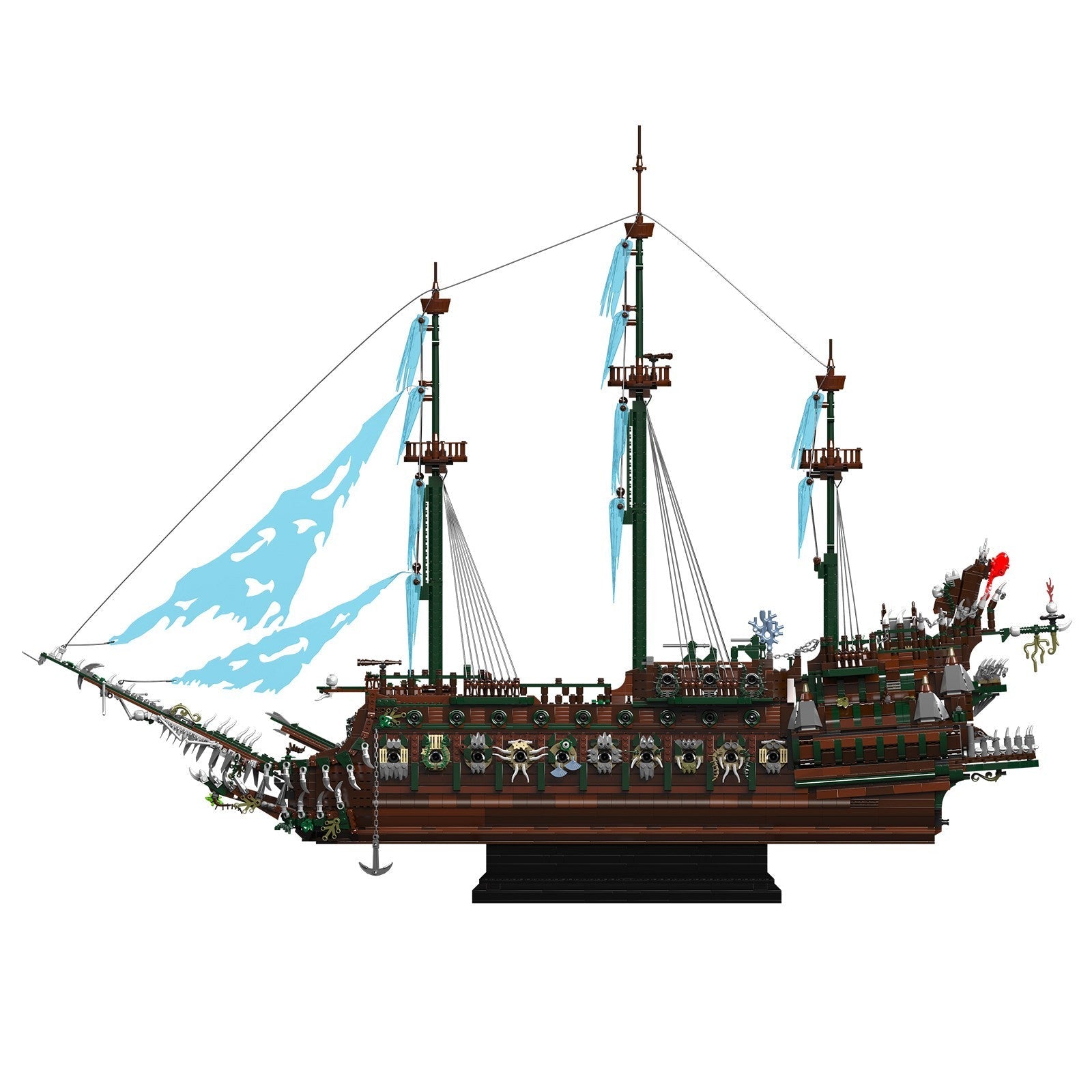 Mould King 13218 Fliegender Holländer Geisterschiff Klemmbausteine Set – 4244 Teile MK