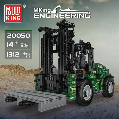 Mould King 20050 Geländestapler Klemmbausteine Set – 1.312 Teile MK